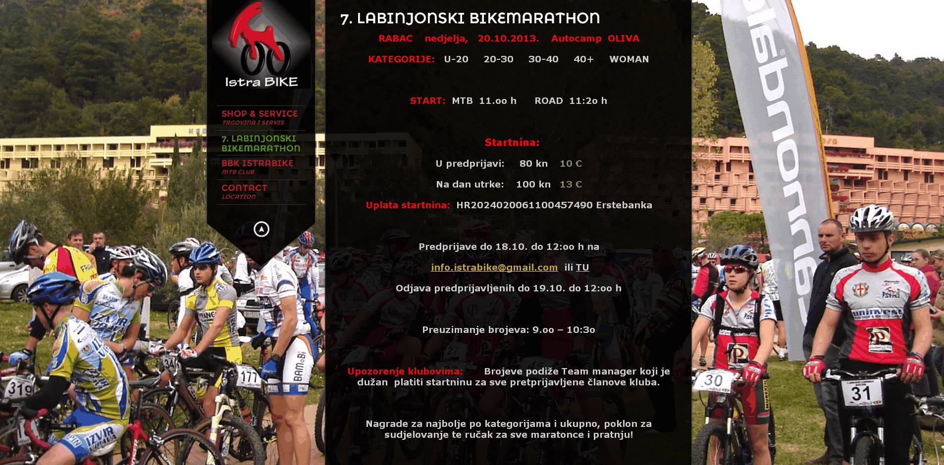 7. Labinjonski bike maraton slika 1