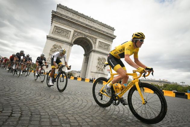 Le Tour de France i Continental