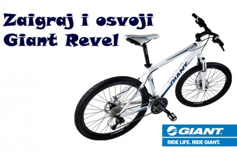 Zaigraj i osvoji GIANT REVEL bicikl!